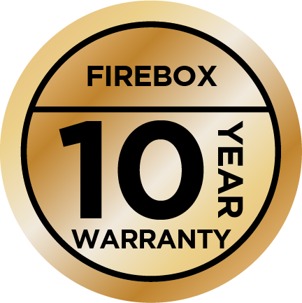 10-year firebox warranty on woof combustion heaters